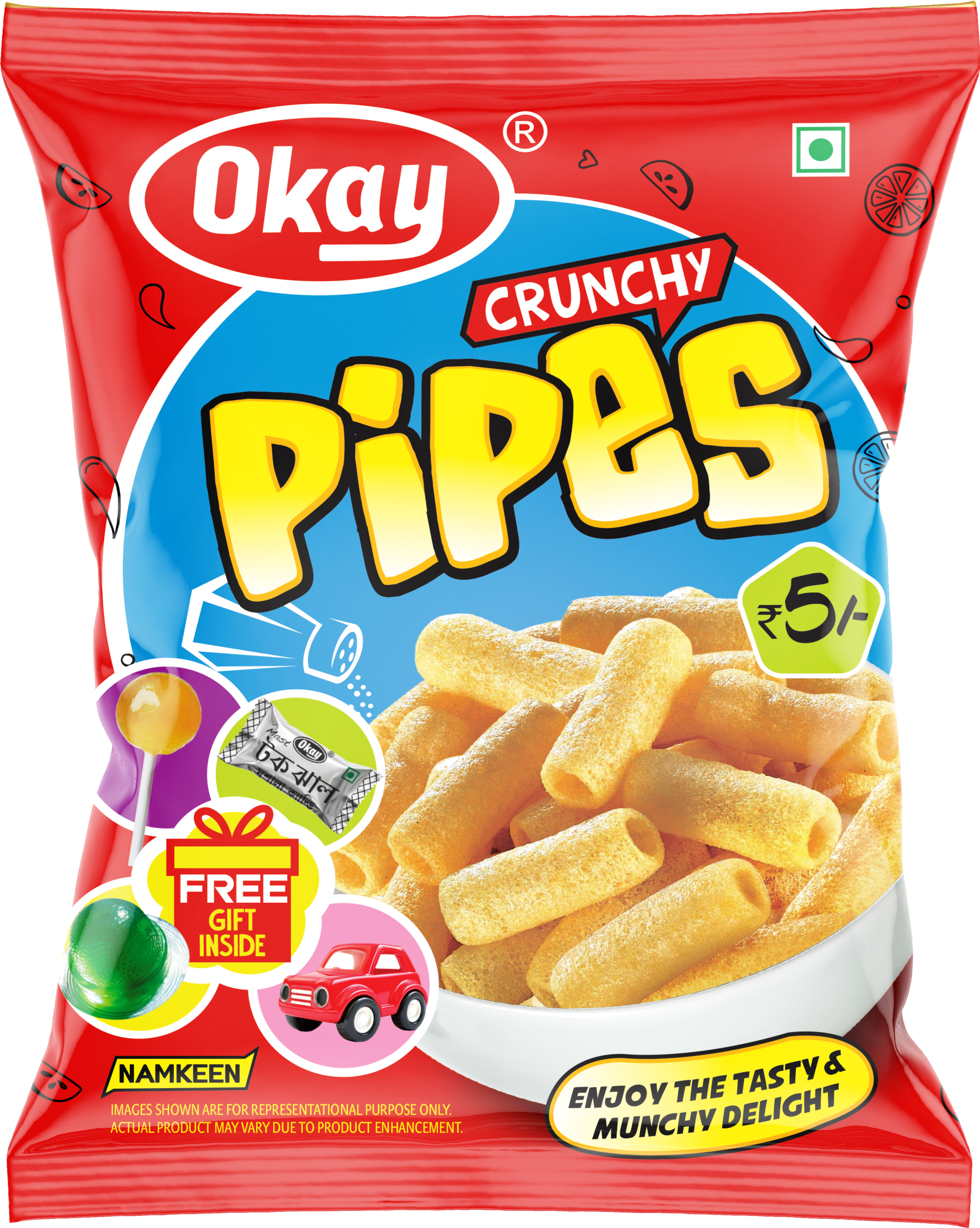 CRUNCHY PIPES