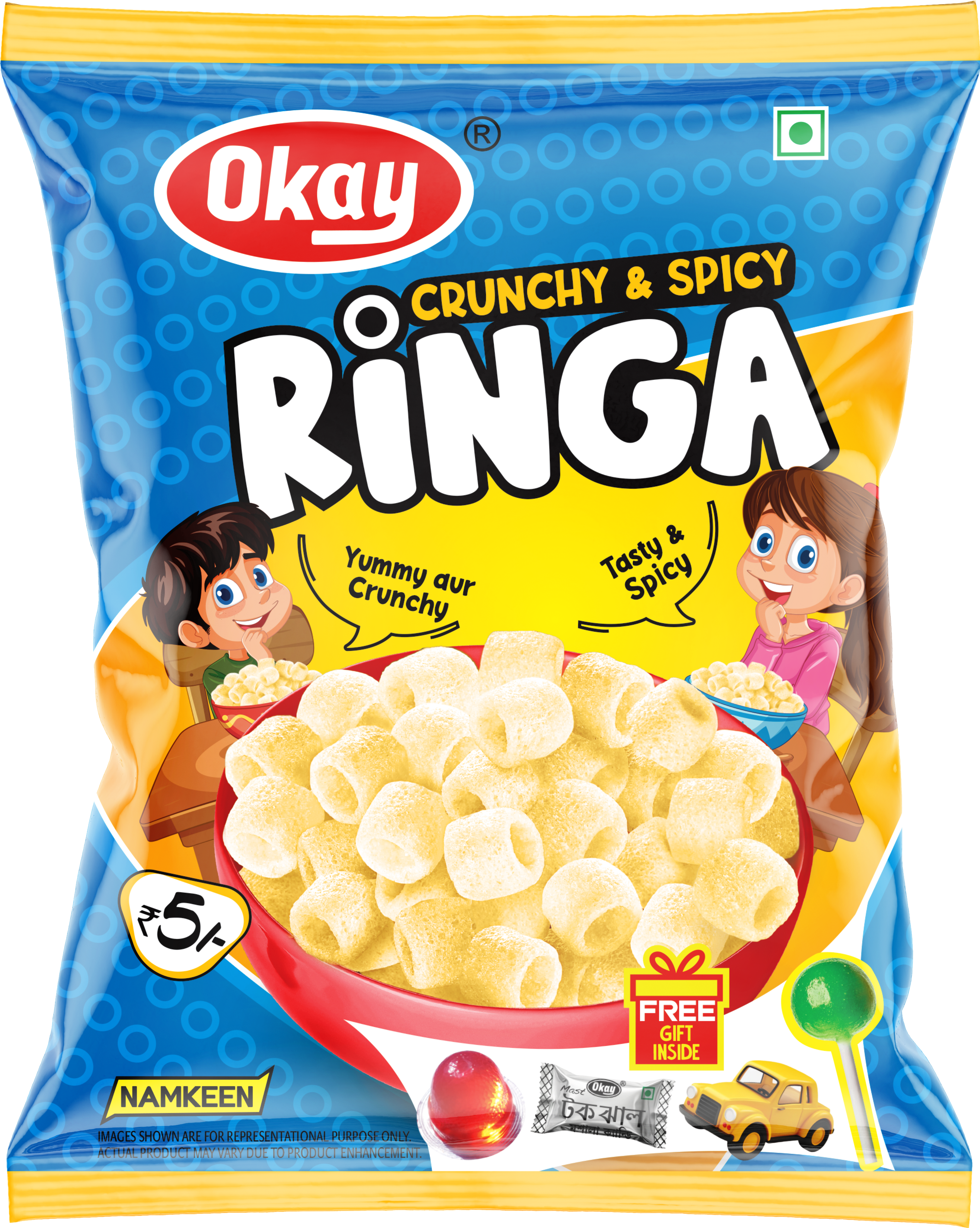 CRUNCHY &/ SPICY RINGA
