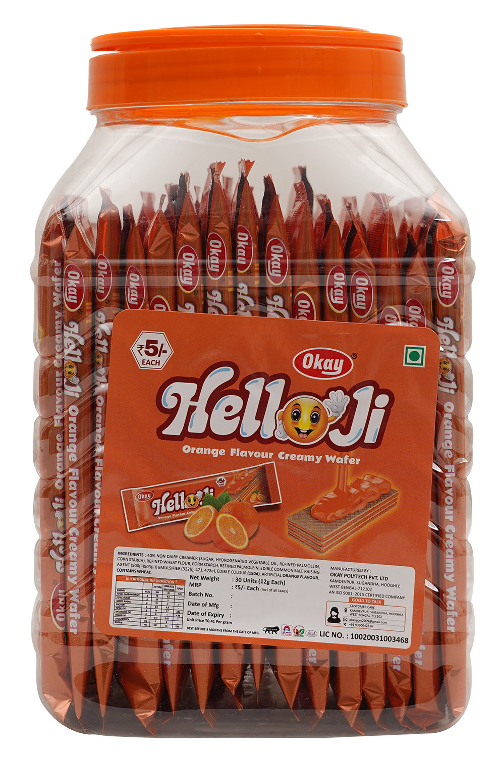 Hello ji (Orange)